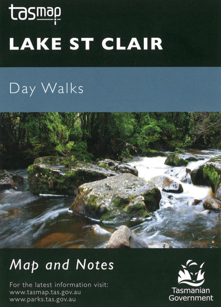 Lake St Clair Day Walks Map TASMAP