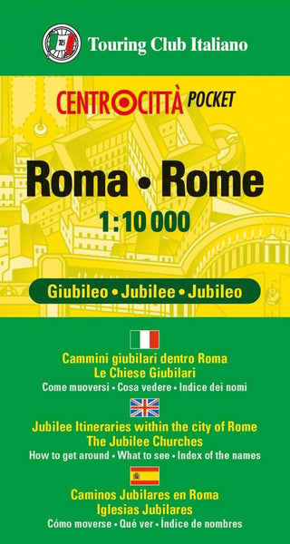 Roma Centrocittà Pocket = Rome City Center Pocket Map Touring Club Italiano