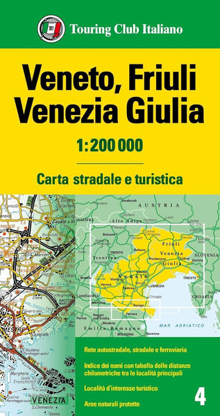 Veneto and Friuli-Venezia Giulia, Italy Touring Club Italiano