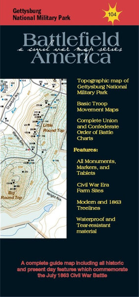 Gettysburg National Military Park Trailhead Graphics, Inc.