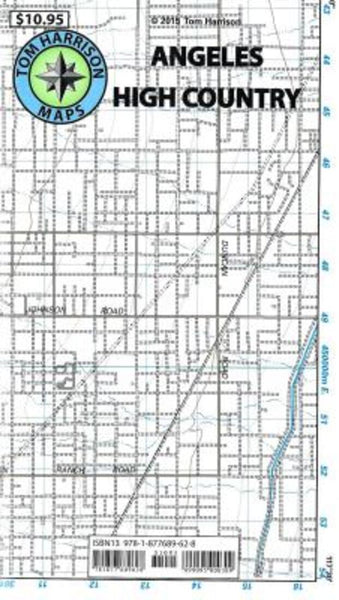 Angeles High Country Trail Map Tom Harrison Maps