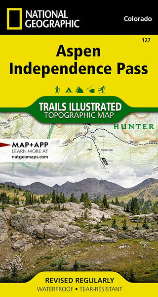 Aspen : Independence Pass National Geographic Maps