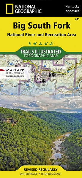 Big South Fork National River and Recreation Area National Geographic Maps