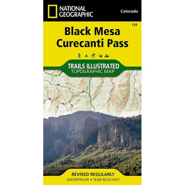 Black Mesa/Curecanti Pass, CO National Geographic Maps