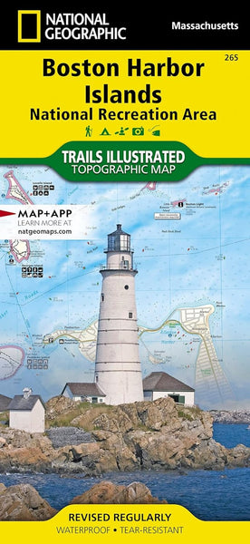 Boston Harbor Islands National Recreation Area : Massachusetts, USA National Geographic Maps
