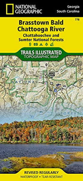 Chattahoochee and Sumter National Forests, GA/SC, Map 778 National Geographic Maps
