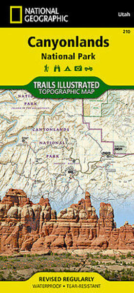Canyonland National Park Trails National Geographic Maps