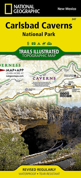 Carlsbad Caverns National Park : New Mexico, USA National Geographic Maps