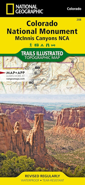 Colorado National Monument : McInnis Canyons NCA = Colorado National Monument : McInnis Canyons NCA : Colorado, USA National Geographic Maps