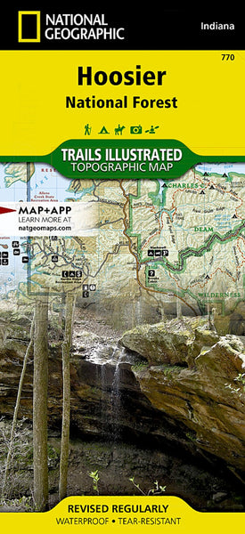 Hoosier National Forest : Indiana, USA National Geographic Maps
