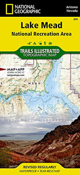 Lake Mead National Recreation Area National Geographic Maps