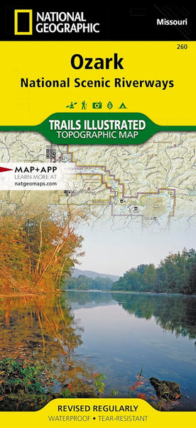 Ozark National Scenic Riverways National Geographic Maps