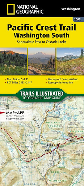 Pacific Crest Trail [Snoqualmie Pass to Cascade Locks] National Geographic Maps