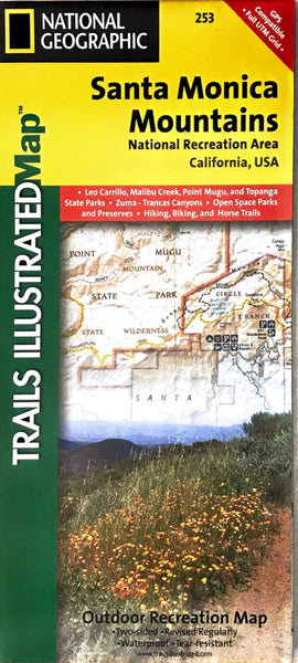 Santa Monica Mountains National Geographic Maps