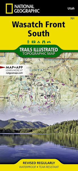 Wasatch Front South National Geographic Maps
