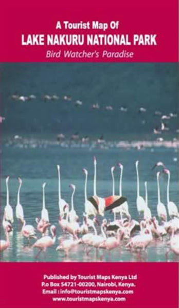 A Tourist Map of Lake Nakuru National Park Tourist Maps Kenya Limited