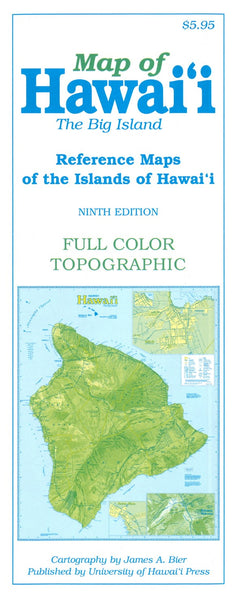 Hawaii Topographic Map University of Hawaii Press