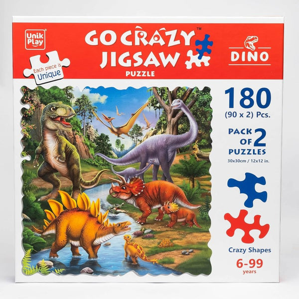 Go Crazy Jigsaw Puzzle - Big - Dino Unikplay