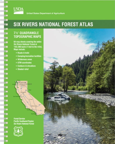 SIX RIVERS NATIONAL FOREST ATLAS, CALIFORNIA United States Forest Service
