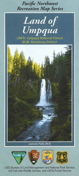 Land of Umpqua Map United States Forest Service