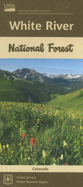 White River National Forest Map United States Forest Service