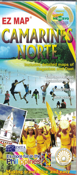 Camarines Norte Tourist Map United Tourist Promotions