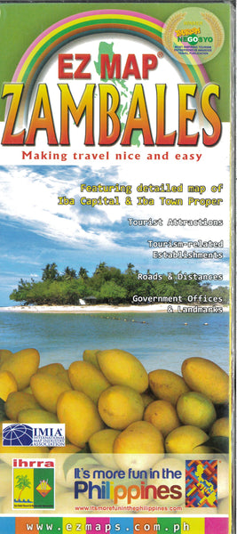 Zambales Tourist Map United Tourist Promotions