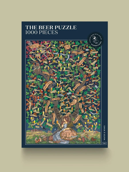 Beer Puzzle - An introduction to beer styles - 1000 Pieces Water & Wines Puzzles