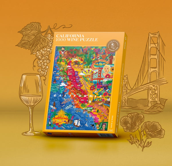 Wine Puzzle - California Water & Wines Puzzles