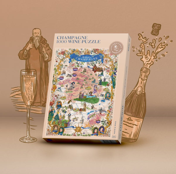 Wine Puzzle - Champagne Water & Wines Puzzles