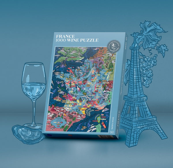 Wine Puzzle - France Water & Wines Puzzles