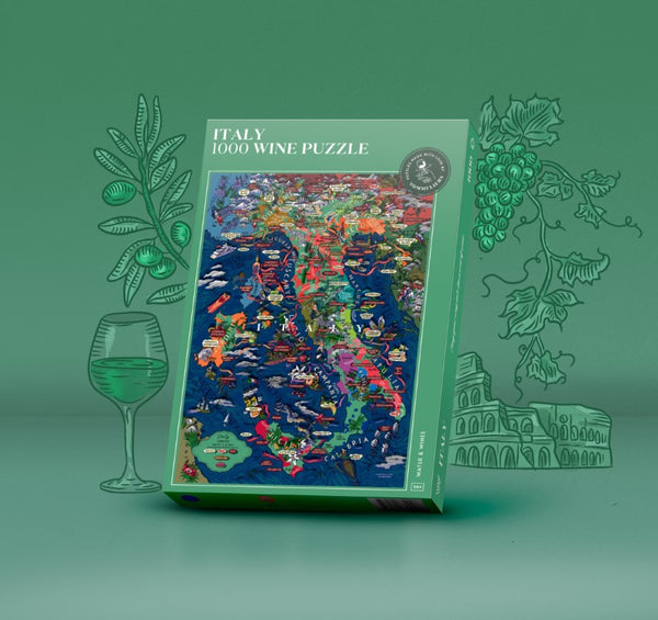 Wine Puzzle - Italy Water & Wines Puzzles