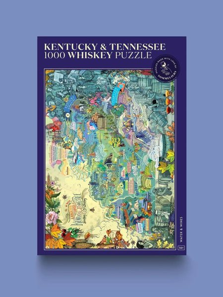 Whiskey Puzzle - Kentucky & Tennessee Water & Wines Puzzles