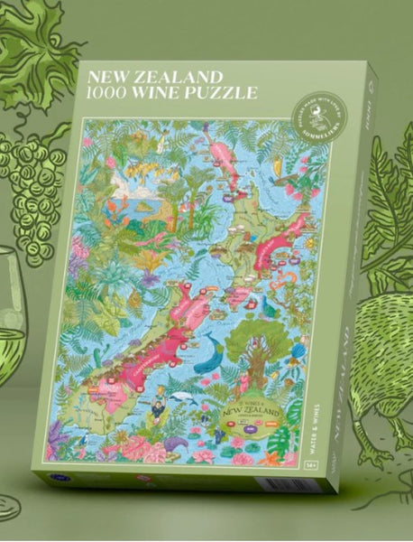 Wine Puzzle - New Zealand Water & Wines Puzzles