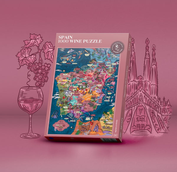 Wine Puzzle -  Spain Water & Wines Puzzles