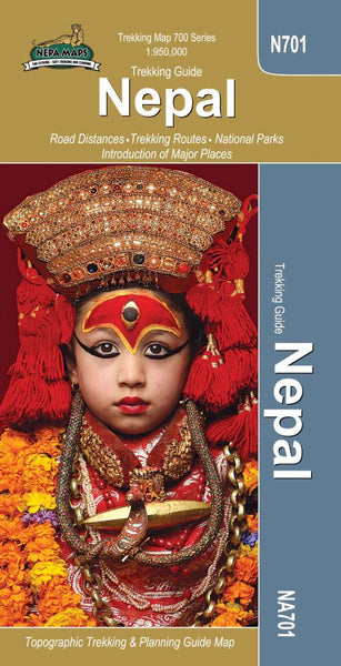 Nepal Trekking Guide Map Himalayan MapHouse Pvt. Ltd