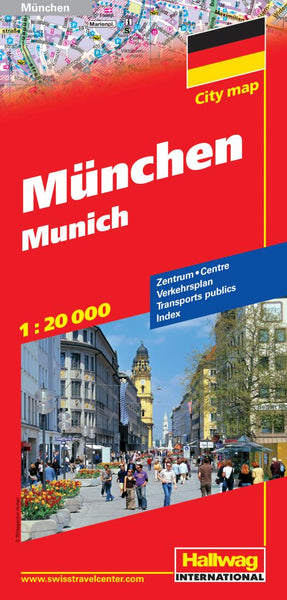 München City Map = Munich Hallwag Kummerly Frey AG