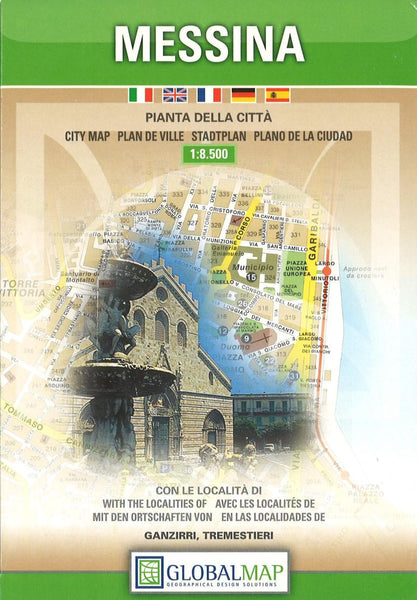 Messina : pianta della citta Litografia Artistica Cartografica