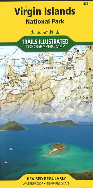 Virgin Islands National Park = Virgin Islands National Park : St. John, USVI National Geographic Maps