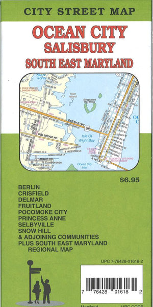 Ocean City : Salisbury : south east Maryland : city street map = Salisbury : Ocean City : south east Maryland : city street map GM Johnson