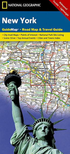 New York State GuideMap National Geographic Maps