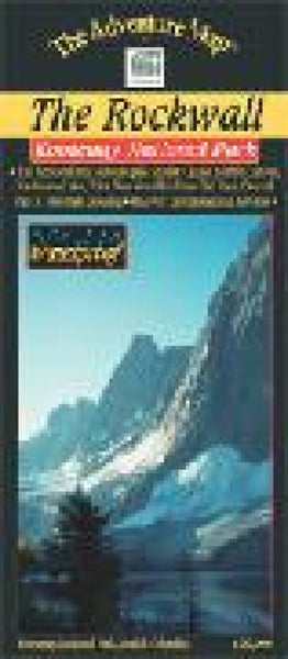 Kootenay National Park - The Rockwall Region Hiking Map Chrismar Mapping Services, Inc