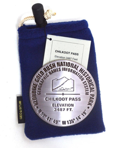 Chilcoot Pass, Klondike Gold Rush National Historical Monument, Alaska paperweight Geo-Situ