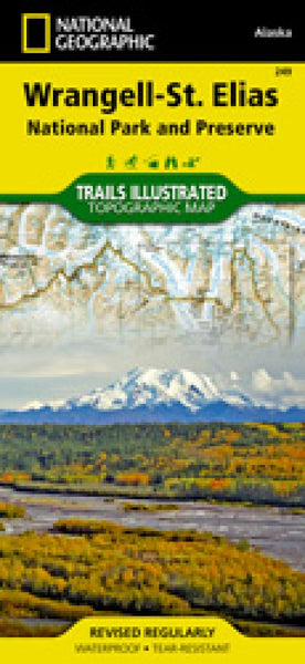 Wrangell-St.Elias National Park and Preserve National Geographic Maps