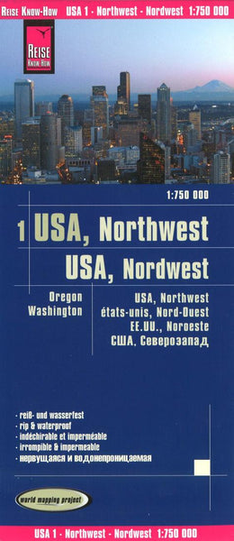 USA, nordwest = USA, northwest = États-unis, nord-ouest = EE.UU., noroeste Reise Know-How Verlag