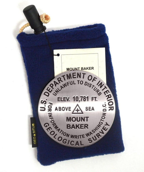Mt. Baker, Washington paperweight Geo-Situ
