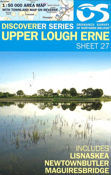 Upper Lough Erne, Northern Ireland Discovery Series #27 Northern Ireland Ordnance Survey