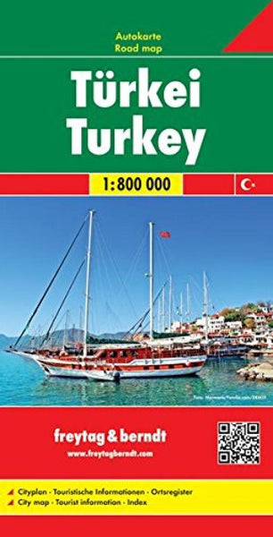 Turkey Road Map Freytag & Berndt