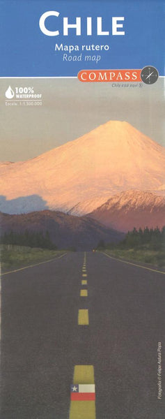 Chile Mapa Rutero Editorial Compass Chile Spa