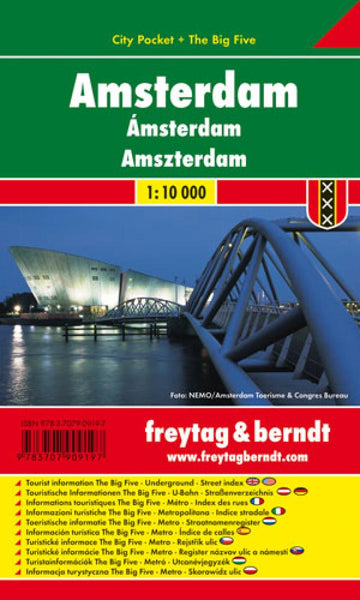 Amsterdam : city pocket the big five = Amsterdam = Amszterdam Freytag & Berndt